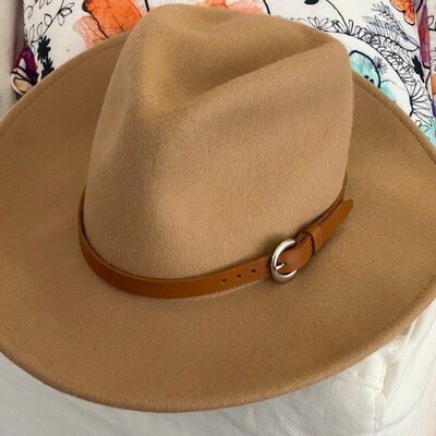 El General Suede Western Kids Hat Tabacco 44244