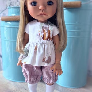 Parrucca Per Bambole BJD - Capelli In Cotone E Lana 30x100 Cm, Per Bambole 1/3, 1/4, 1/6