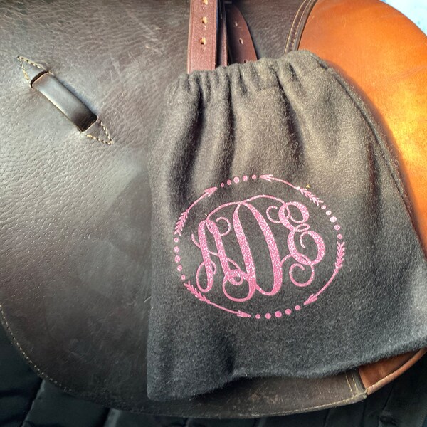 Equestrian Stirrup Covers - Polyester Protector Bag For English Iron Stirrups, Made In USA