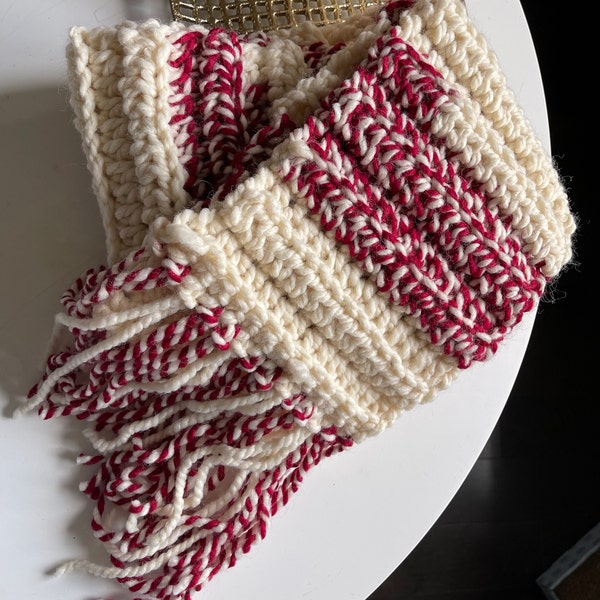 Crochet Pattern | the Berkeley | Chunky Long Oversized Scarf With ...