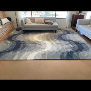 Contemporary Bohemian Soft Chunky Pebbles Hand Knitted Felted Wool ...