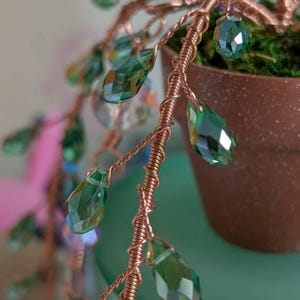 The Original Forever Succulent, Donkey Tail, Beaded Succulent Suncatcher, Crystal Decor, Plant Decor