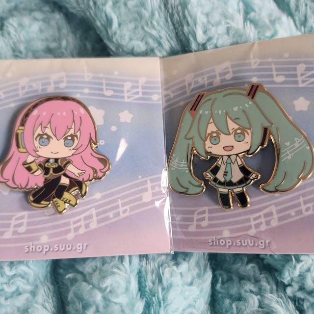 Virtual Vocalist Miku Hard Enamel Pin - Etsy