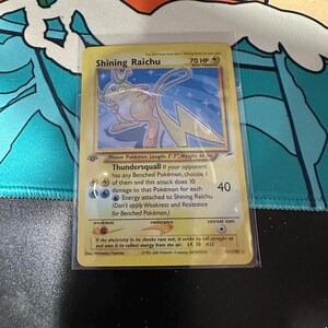Shining Raichu 111/105 Neo Destiny - English Version