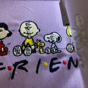 Peanuts Friends Embroidery - Etsy