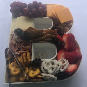 Fillable Letters Numbers Trays for Charcuteries Candies Sweets - Etsy