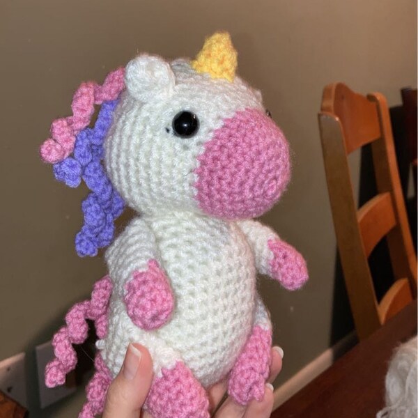 Mini Unicorn CROCHET PATTERN Etsy