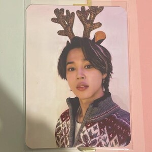 BTS Butter Holiday Remix Cute Christmas Selfies Handmade