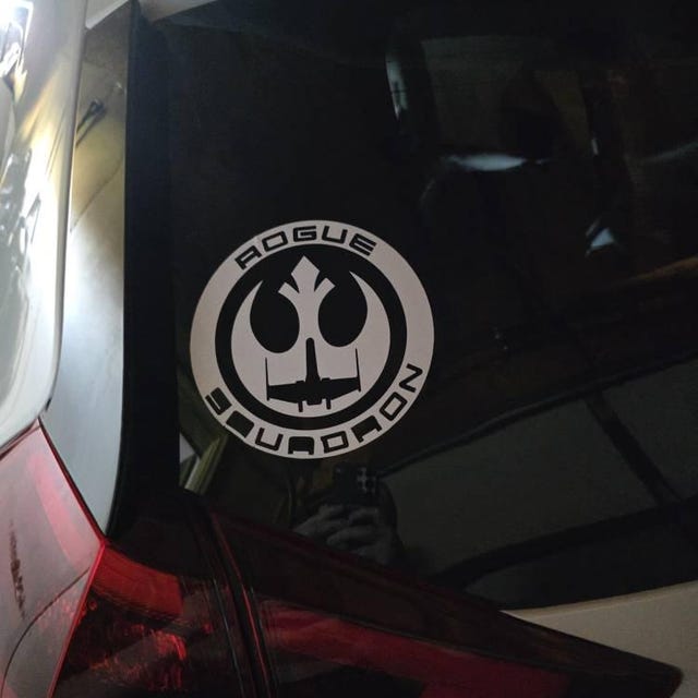 スターウォーズ ローグ スコードロン ビニール デカール カー