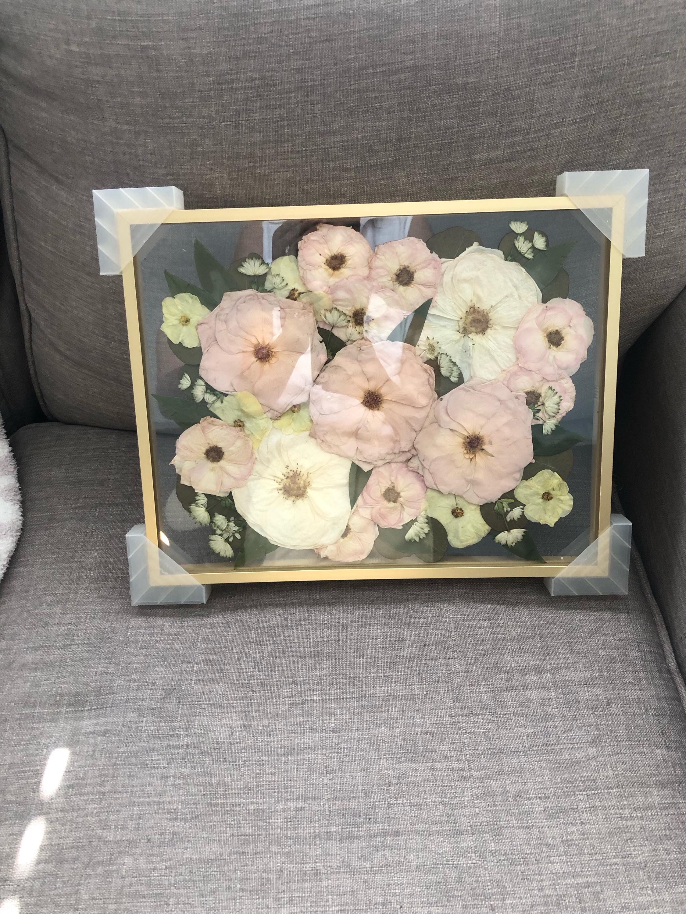 Preserved flowers from Abby's etsy review