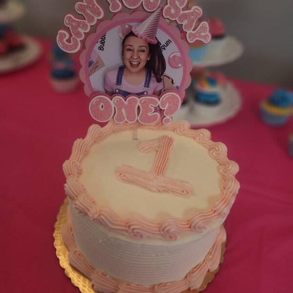 Cinnamoroll Theme Cake Topper Etsy