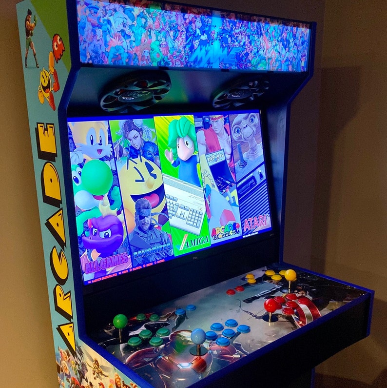 Arcade setup shared by Amber Witt