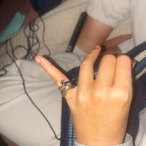 Katie added a photo of their purchase