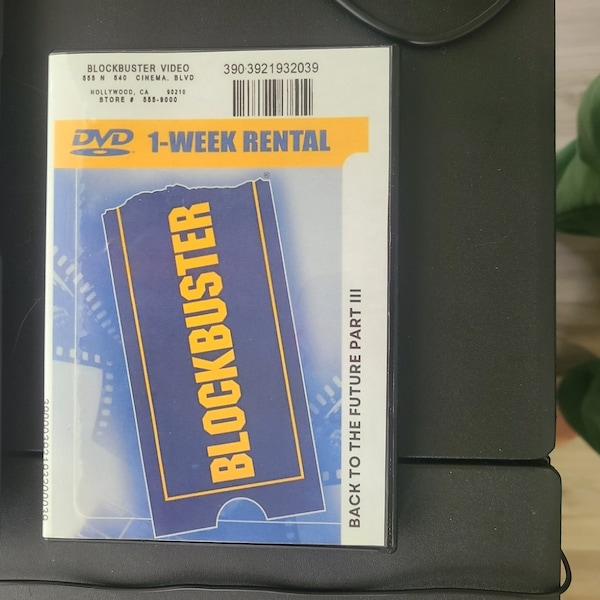 Blockbuster Movie Printable DVD Case Cover Etsy