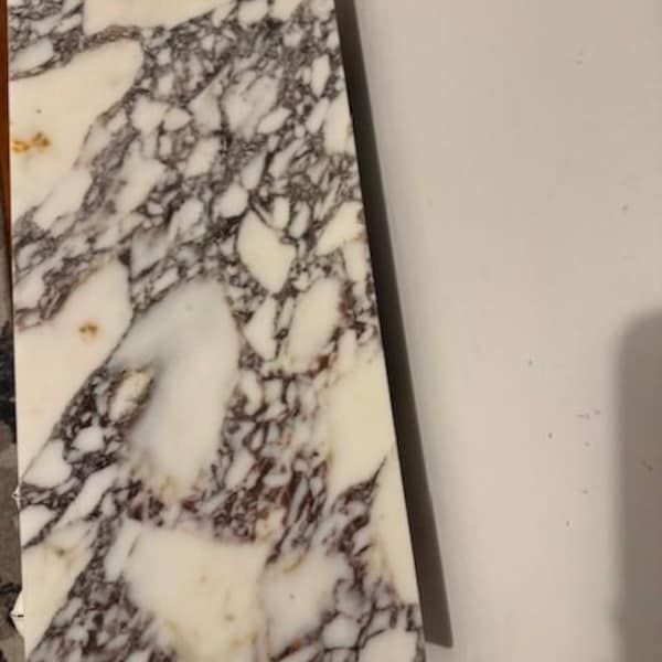 Custom Size Calacatta Viola Marble Polished Marble Night Stand Top ...
