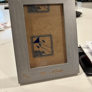 Sarah added a photo of their purchase