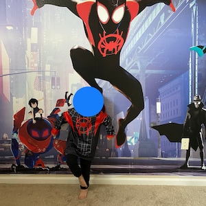 Cartoon Spiderman Wallpaper For Boys Room Spiderman Wall Etsy Cartoon Spiderman Wallpaper For Boys Room Spiderman Wall Etsy