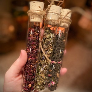 D&D Tea Variety Pack Potion Tube Sampler Loose Leaf Tea - Etsy