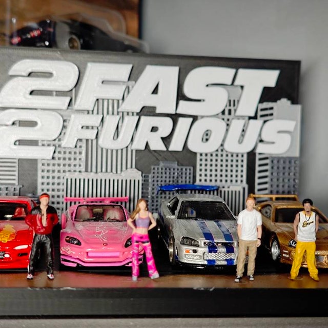 Fast and Furious 2 Race Crew 1:64 Scale Handpainted Figure Set - Etsy