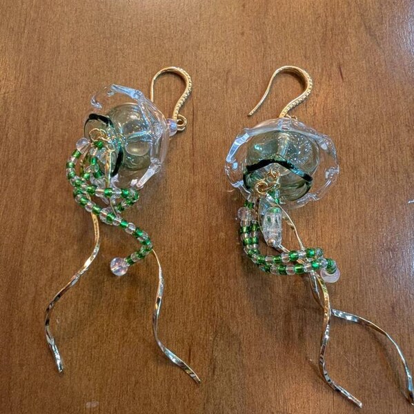 Jellyfish Dangle Earrings main image 1