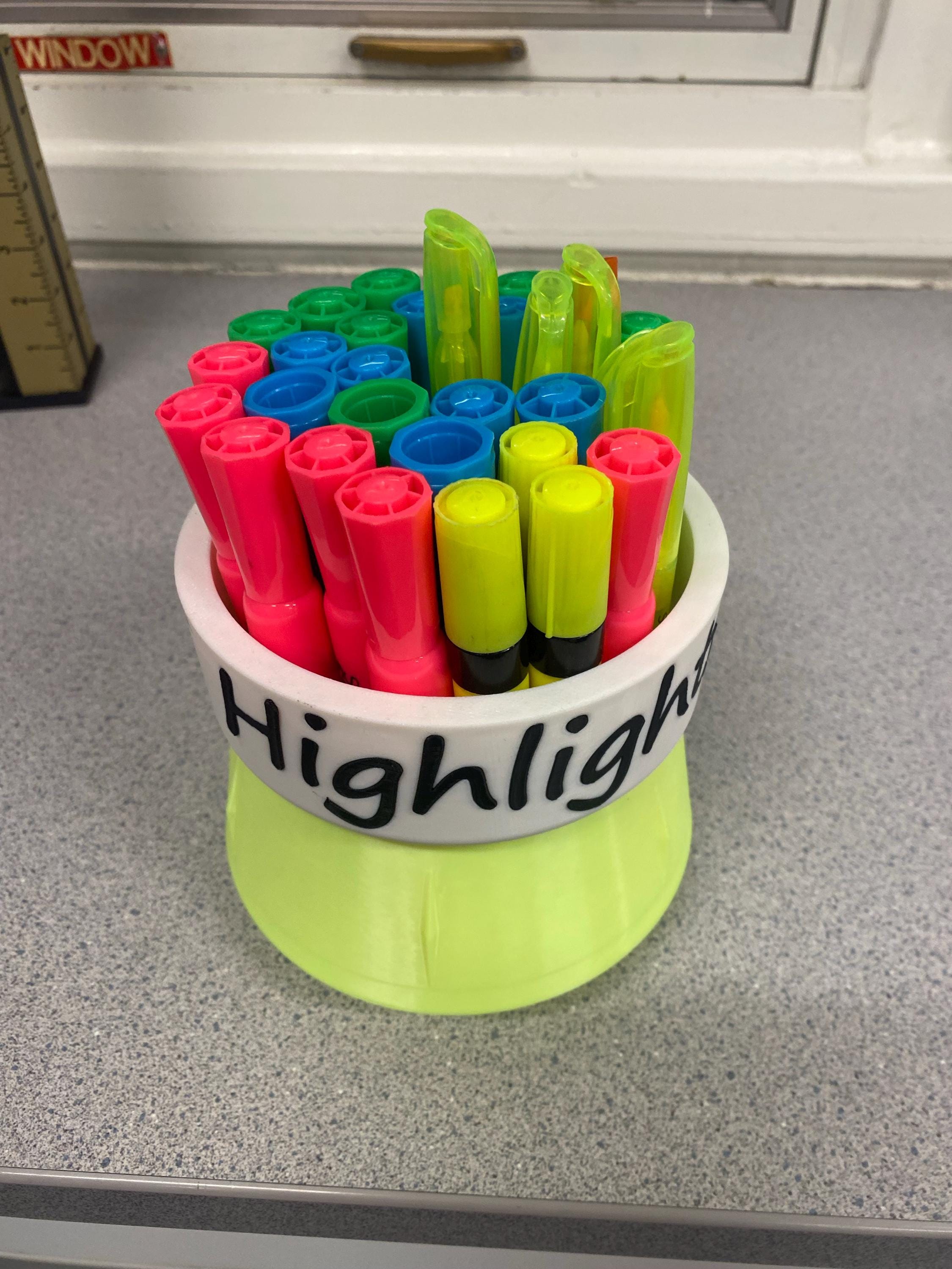 The Highlighter Marker Holder from Ogborn Family Farm, made in the USA!