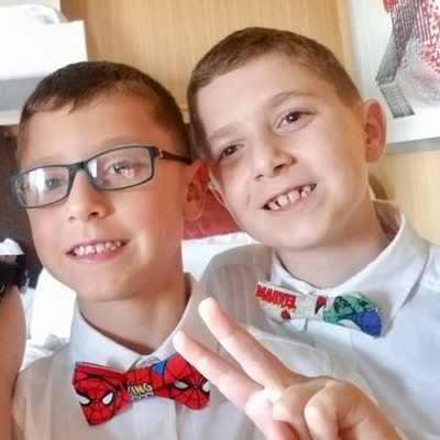 captain america bow tie