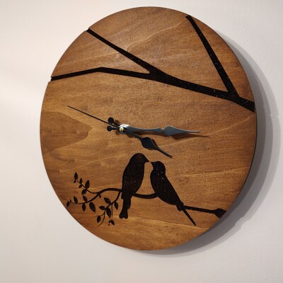 Wall Clock, Rope Wooden Clock, Mother's Day,gift,personalized ...