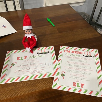 Printable Christmas Elf Letters and Activities-christmas & Holiday ...