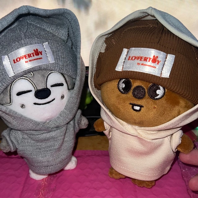 Stray Kids SKZOO 10cm ぬい服 黒パーカー サンプル Stray Kids SKZOO