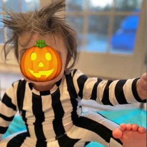 Kid's Beetlejuice Costume Basics Black and White Stripe -  Portugal