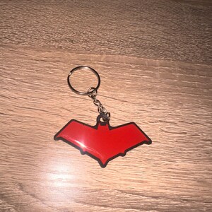 Red Hood Logo / Emblem Keychain From the Comics Character - Etsy