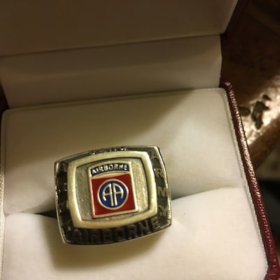 Mens Army Military Police Ring - Etsy