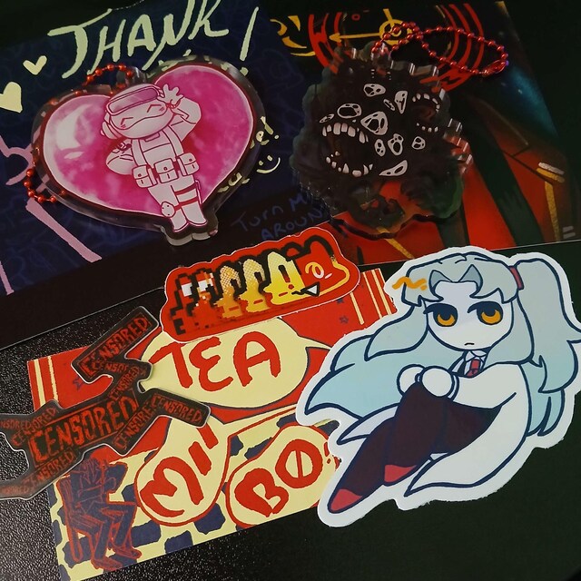 ロボトミーコーポレーション チャーム：両面アクリル製アブノーマ