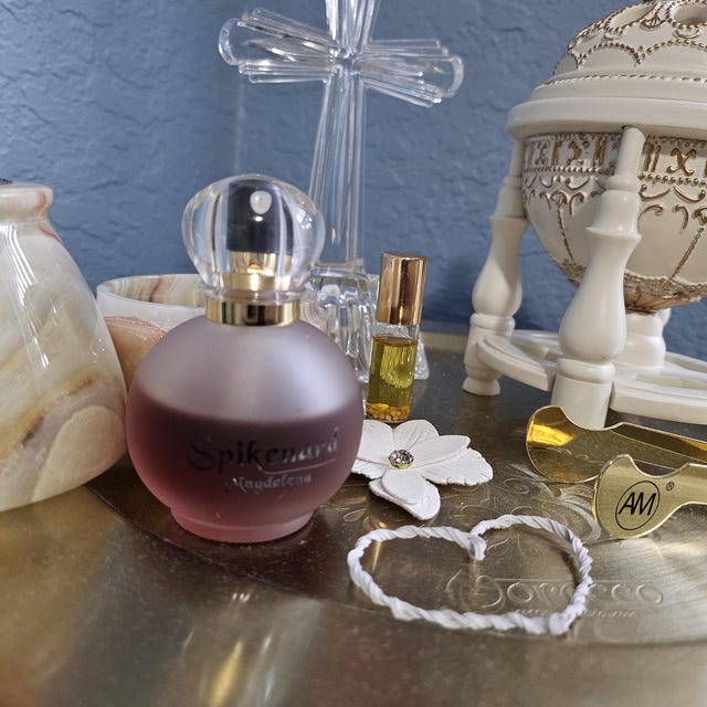 Spikenard Perfume 50ML: Magdalena Sacred Botanical Fragrance With