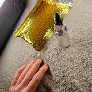 Blake added a photo of their purchase