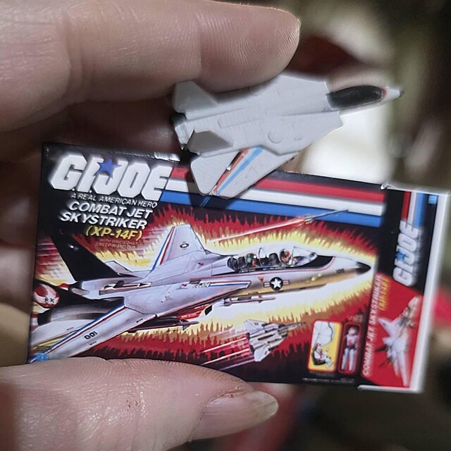 G.I. Joe A Real American Hero Skystriker (XP-14F Combat Jet
