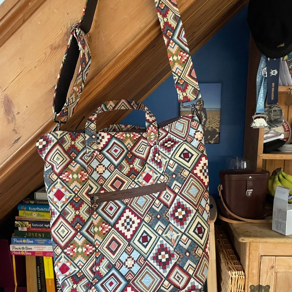 Range Backpack Bag Sewing Pattern by Noodlehead. Foldover Style ...
