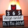 2-sided Disney Countdown Blocks, Vacation Countdown, Weeks/days Until ...