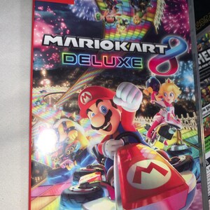 Mario Kart 8 Deluxe Replacement Cover & Case: Double-sided