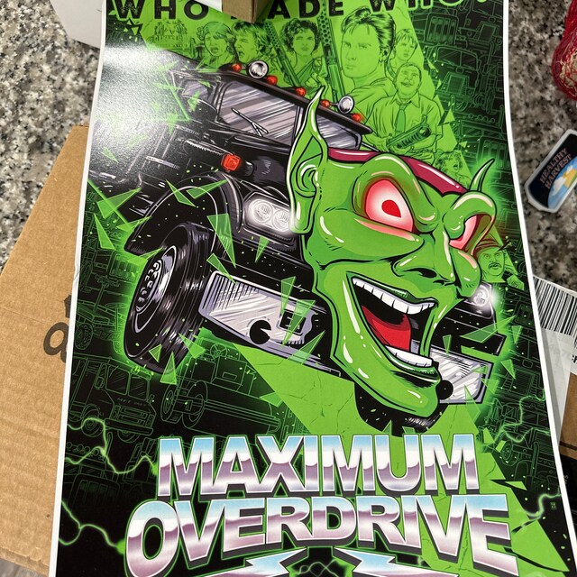 Maximum Overdrive Print - Etsy
