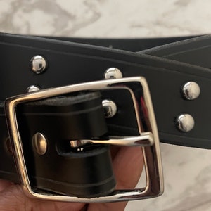1 1/2 Belt, Hand Made Leather Belt, Brown Leather Belt, Gift for Him ...