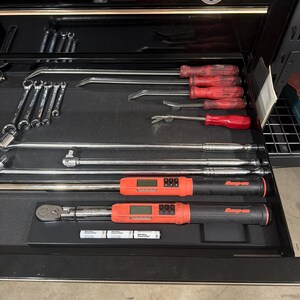 Snap on 3/8 Torque Wrench Tray Organizer Tray Holder Storage ATECH
