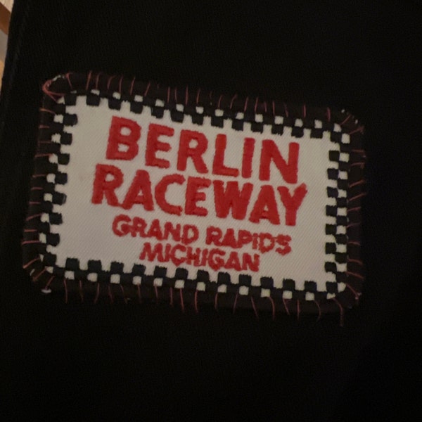 Vintage Racing Oil & Gas Station Patch for DIY Customization on Trucker ...