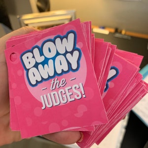 Cheer, Dance or Gymnastics Good Luck Gift Blow Away the Judges ...