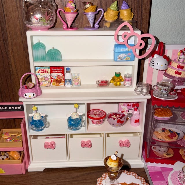 Hello Kitty Miniverse With Drawers, Miniverse, Apothecary, Home