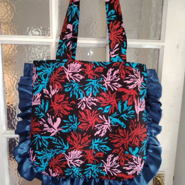 Ruffle Tote Bag Sewing Pattern | One Size | Instant Download | Easy ...