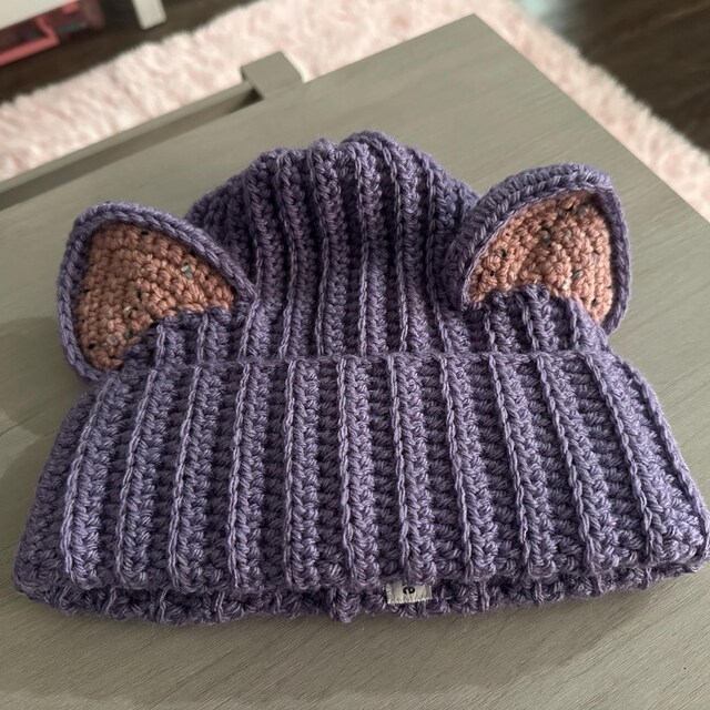 Mito Bunny Beanie - Etsy