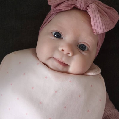 Baby Headband Bow Box Bundle Baby Ribbed Headband Baby Headband