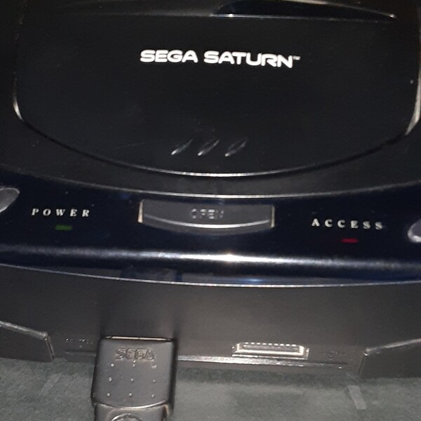 Sega Saturn Action Replay Plus Cartridge W Pseudo Saturn Play Backups ...