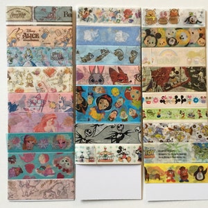 Disney wide washi tape 25mmx8m 1 roll | Etsy